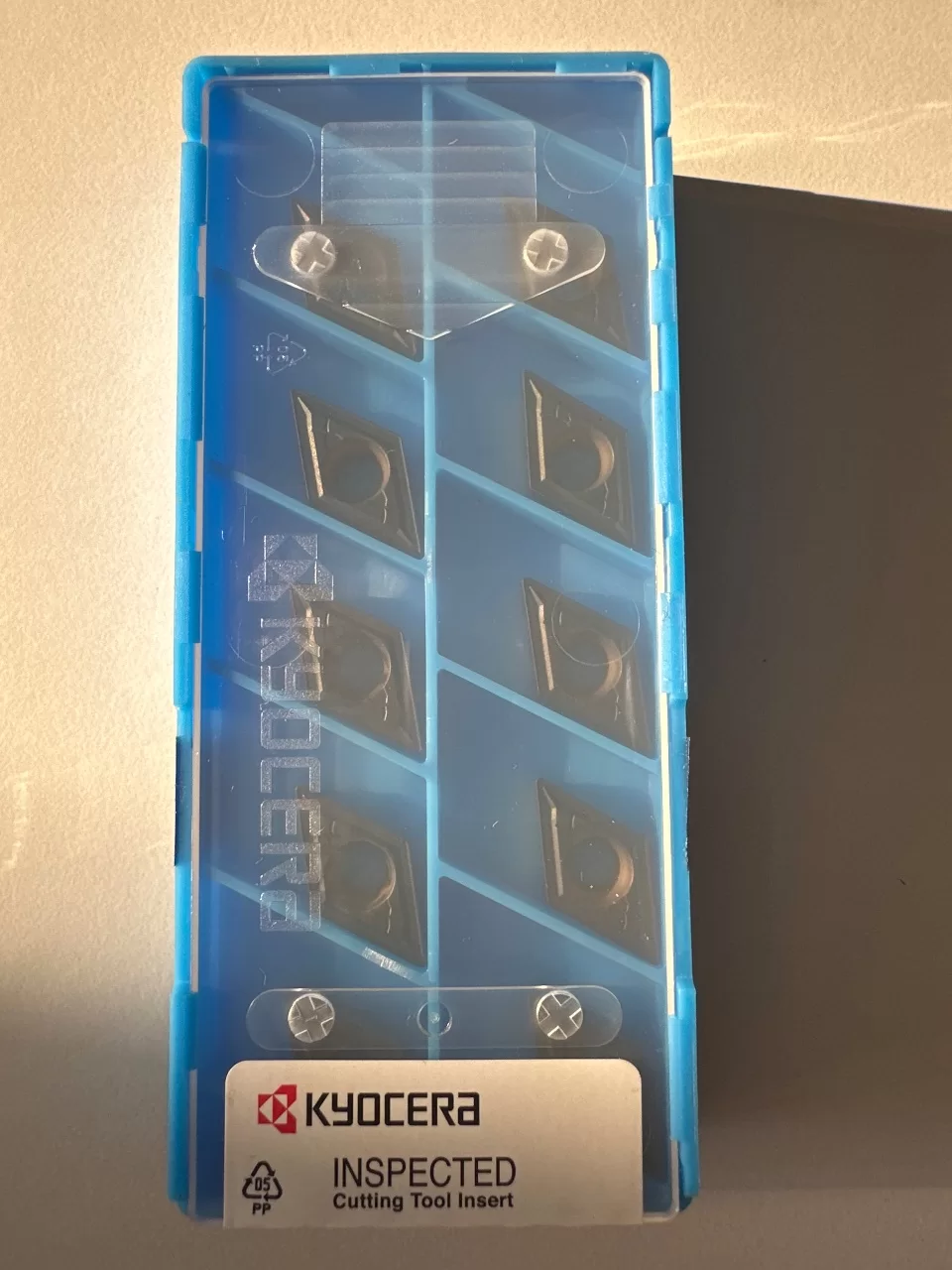 KYOCERA DCMT11T304GK CA125P Kesici Uç KEY ürün fotoğrafı